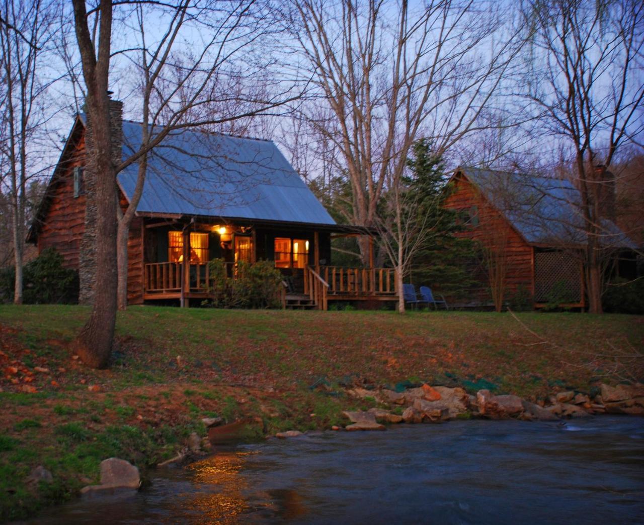 Mountain Springs Cabins Hotel Candler Exterior foto